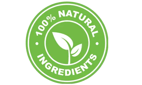 All natural ingredients