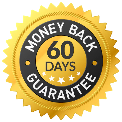 60 day money back guarantee